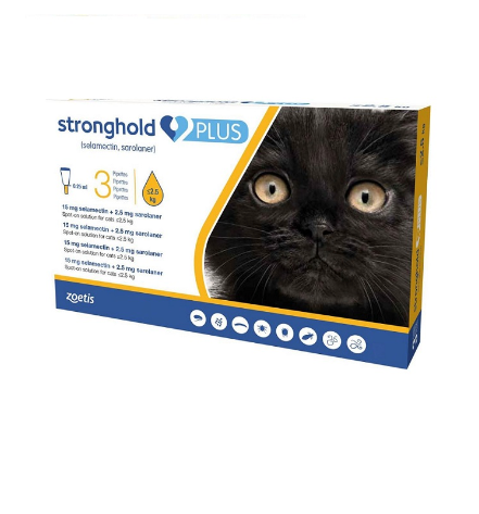 Stronghold Plus Pipetas para Gatos