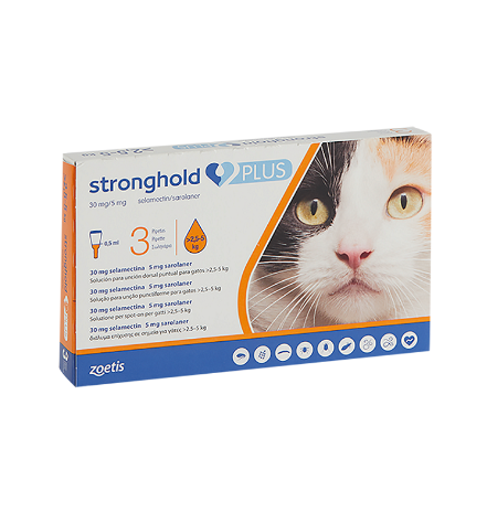 Stronghold Plus Pipetas para Gatos