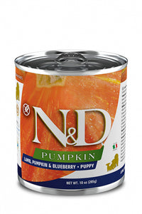 N&D PUMPKIN PUPPY CORDERO&ARANDANO lata de 285 gr  FARMINA